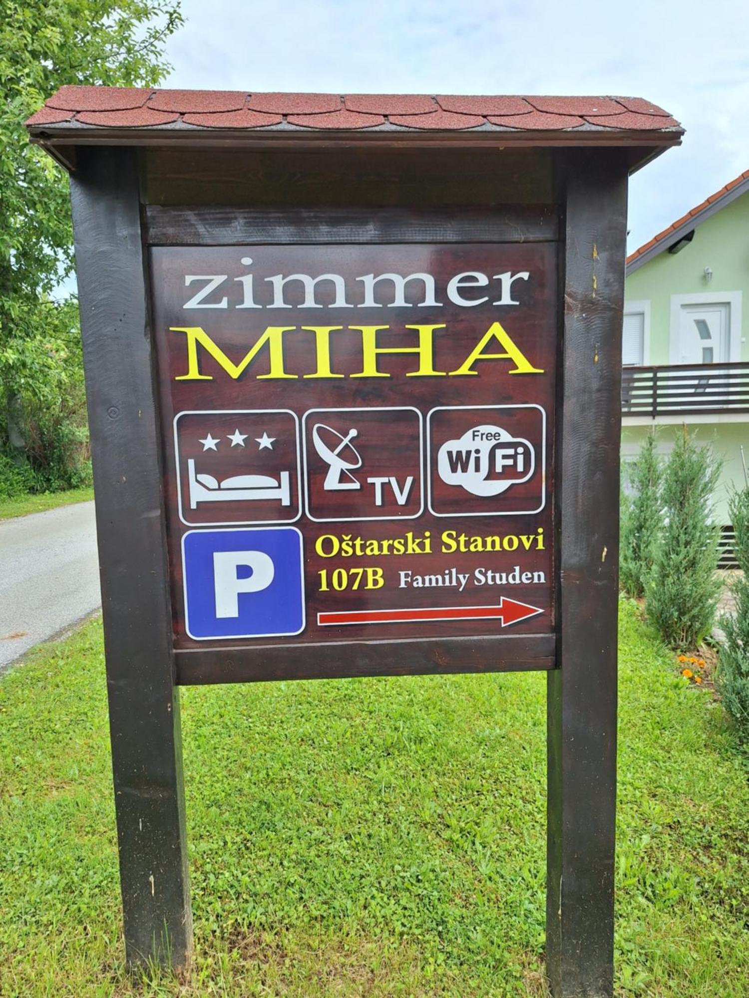 Guesthouse Miha Rakovica Exterior photo